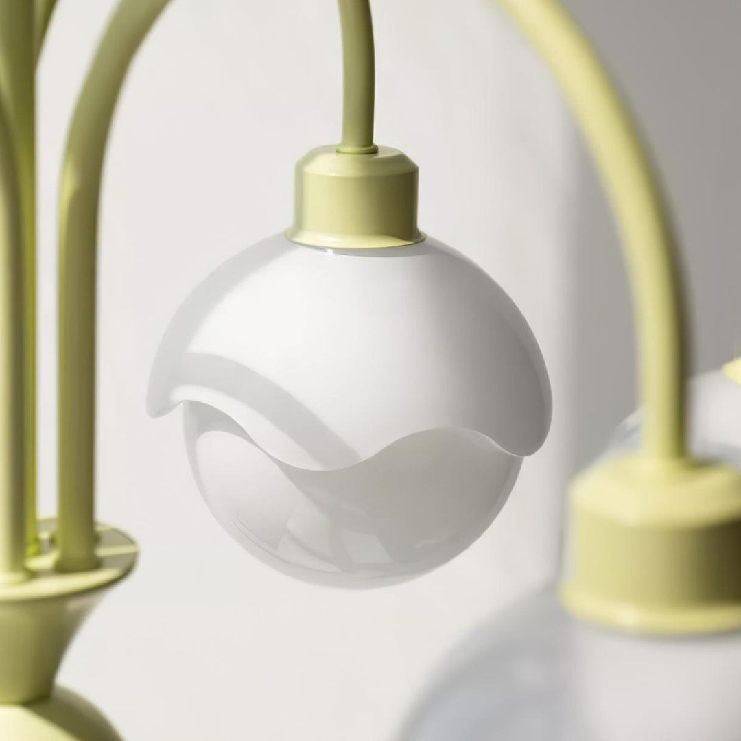 Sorivora lampadario Creamy Lychee Matcha Verde Corpo