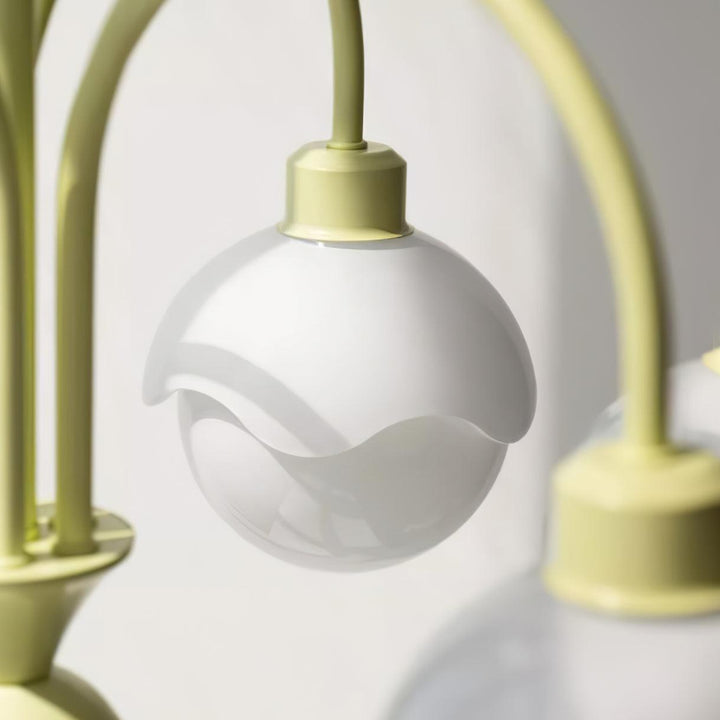 Sorivora lampadario Creamy Lychee Matcha Verde Corpo