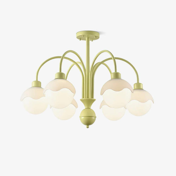 Sorivora lampadario Creamy Lychee Matcha Verde Corpo