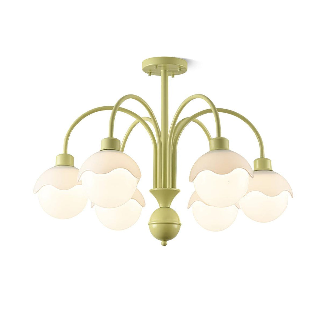 Sorivora lampadario Creamy Lychee Matcha Verde Corpo
