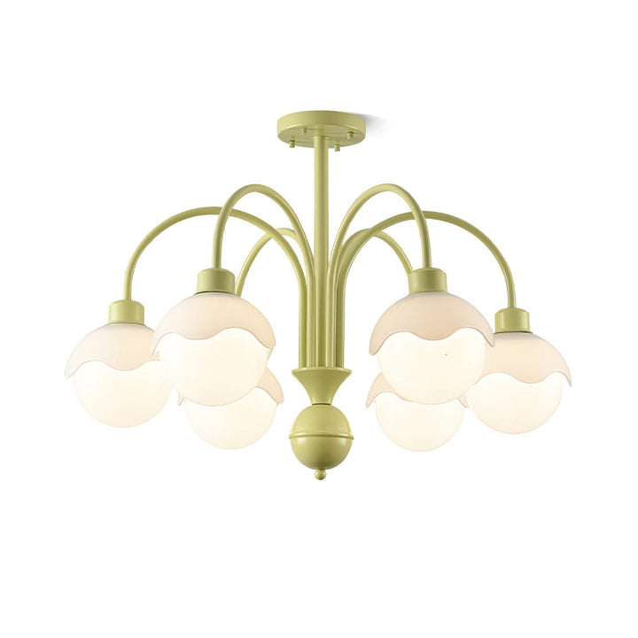 Sorivora lampadario Creamy Lychee Matcha Verde Corpo