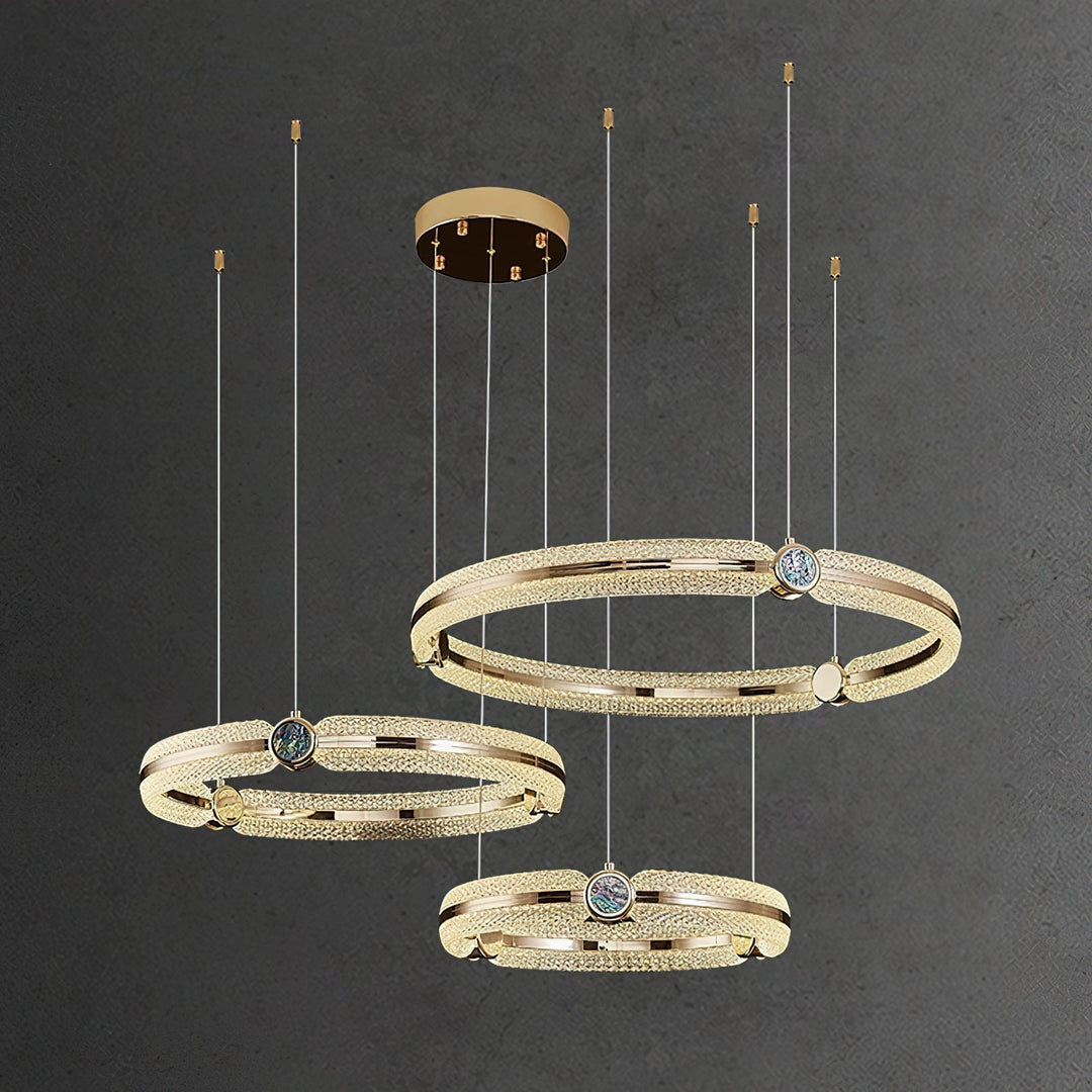 Cireira lampadario Creative Ring