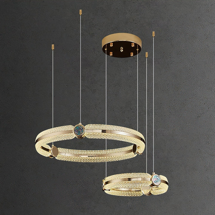Cireira lampadario Creative Ring