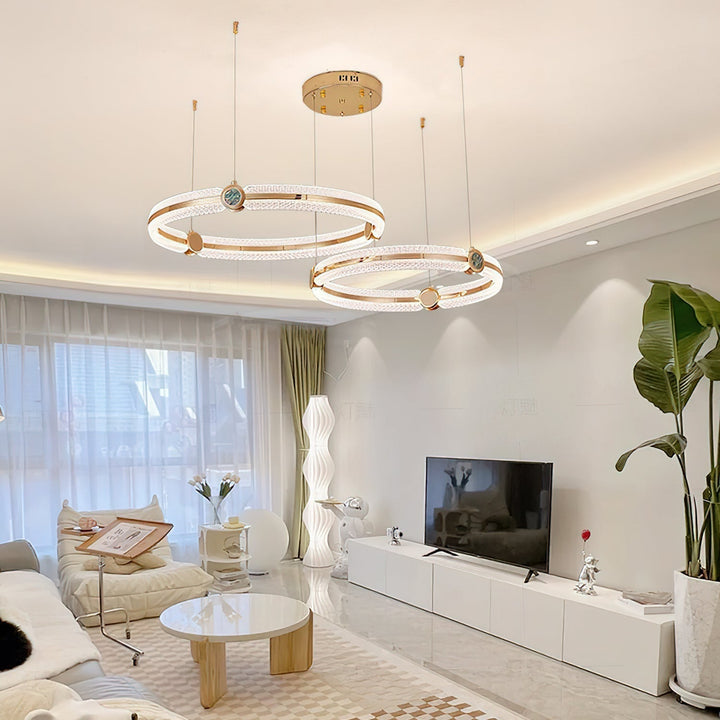 Cireira lampadario Creative Ring