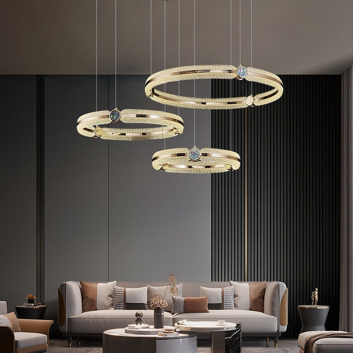 Cireira lampadario Creative Ring