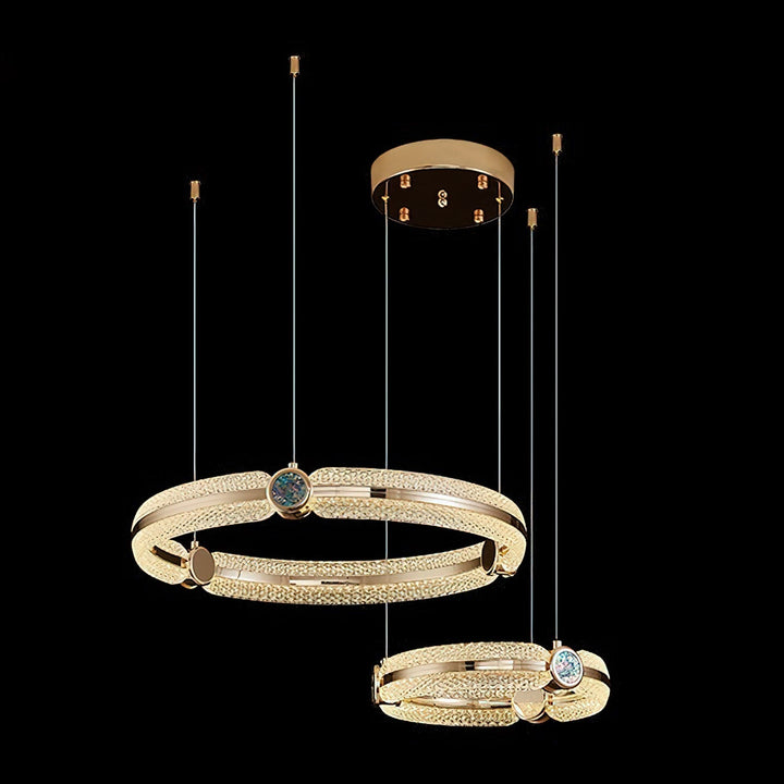 Cireira lampadario Creative Ring