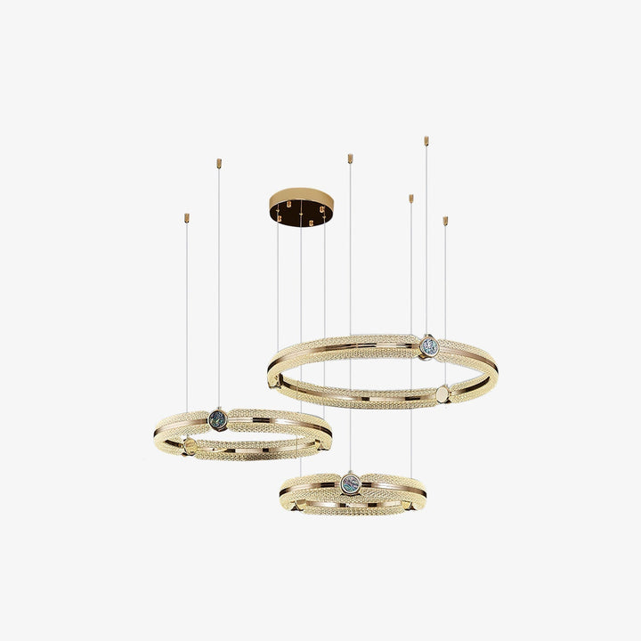 Cireira lampadario Creative Ring