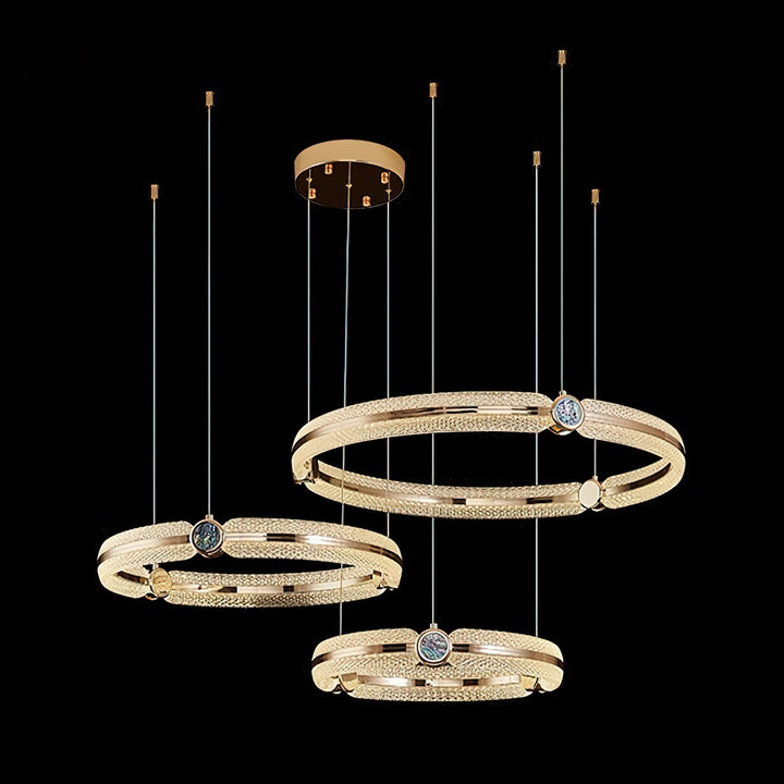 Cireira lampadario Creative Ring