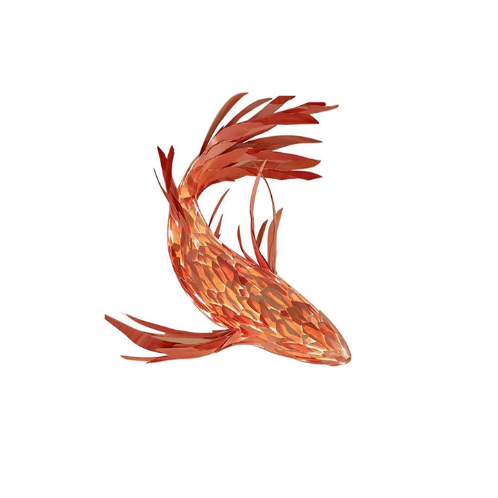 Aureline Crimson Swirl Koi lampadario