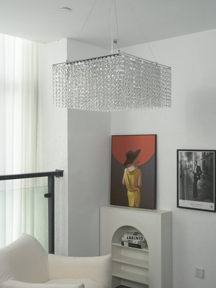 Vantess lampadario Quadro in Cristallo