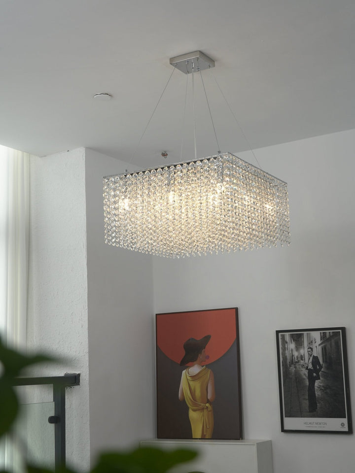Vantess lampadario Quadro in Cristallo