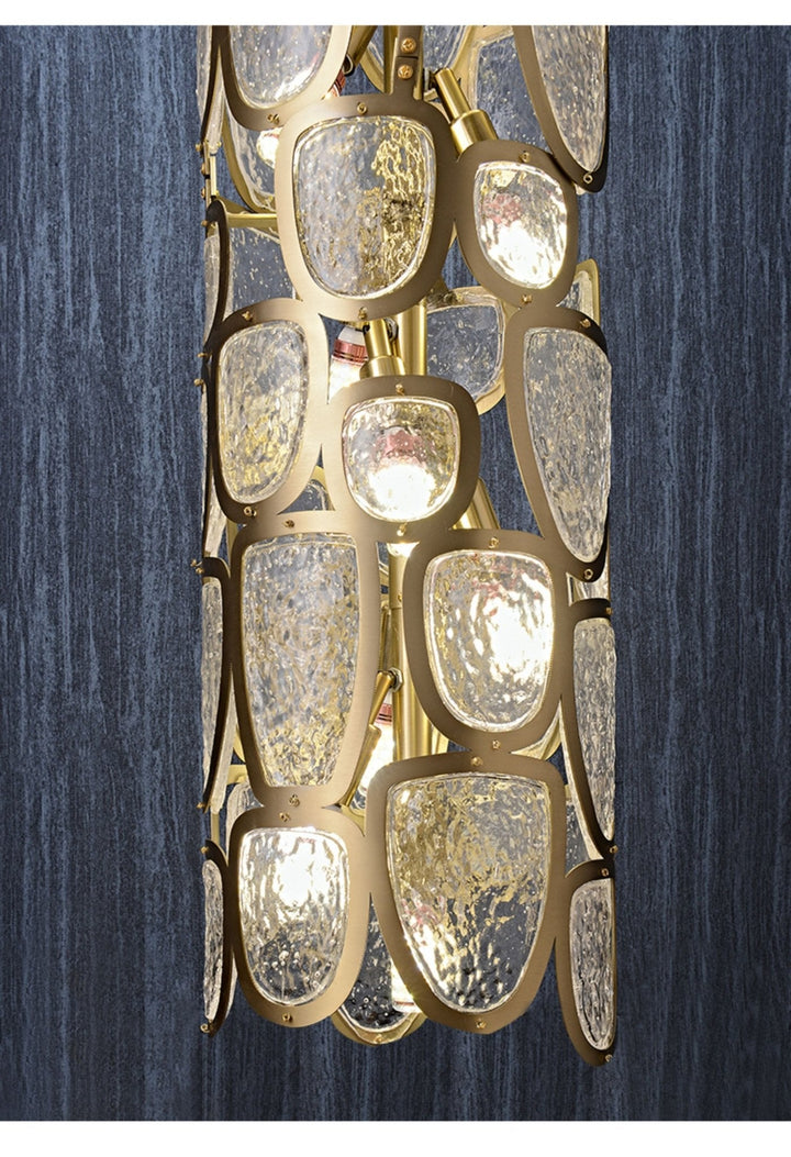Lampadario Crystal Mosaic Column