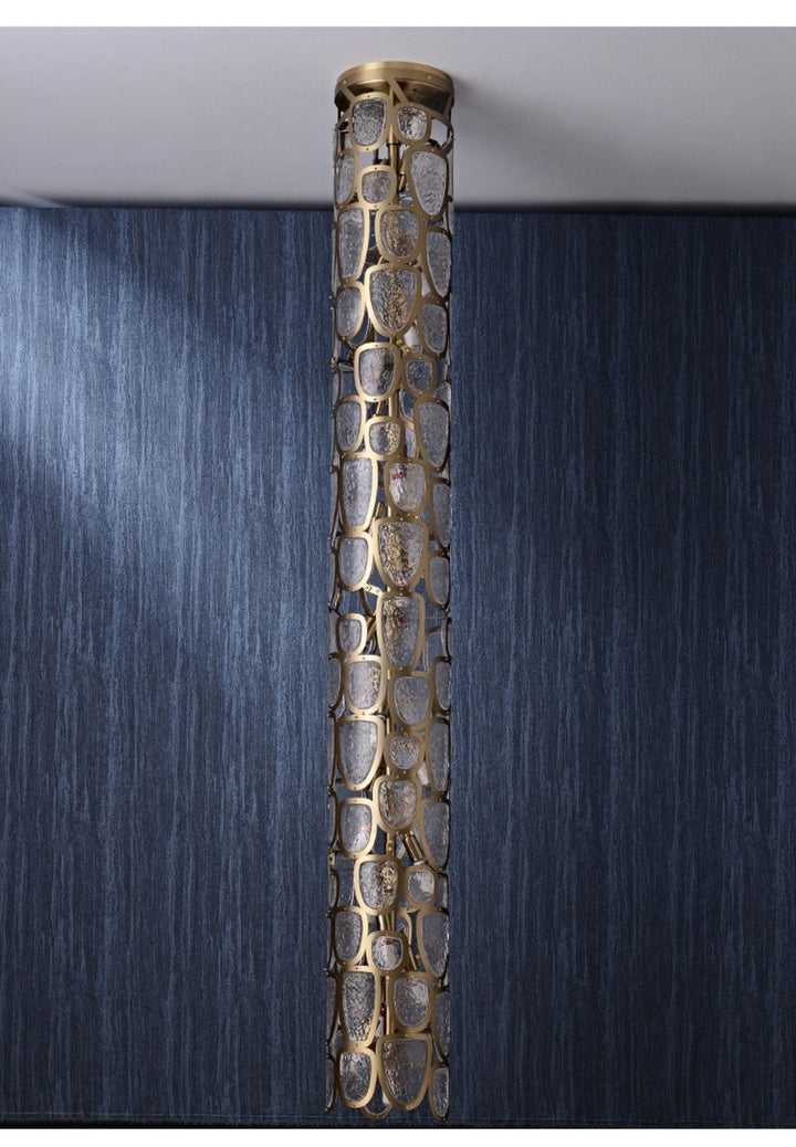 Lampadario Crystal Mosaic Column