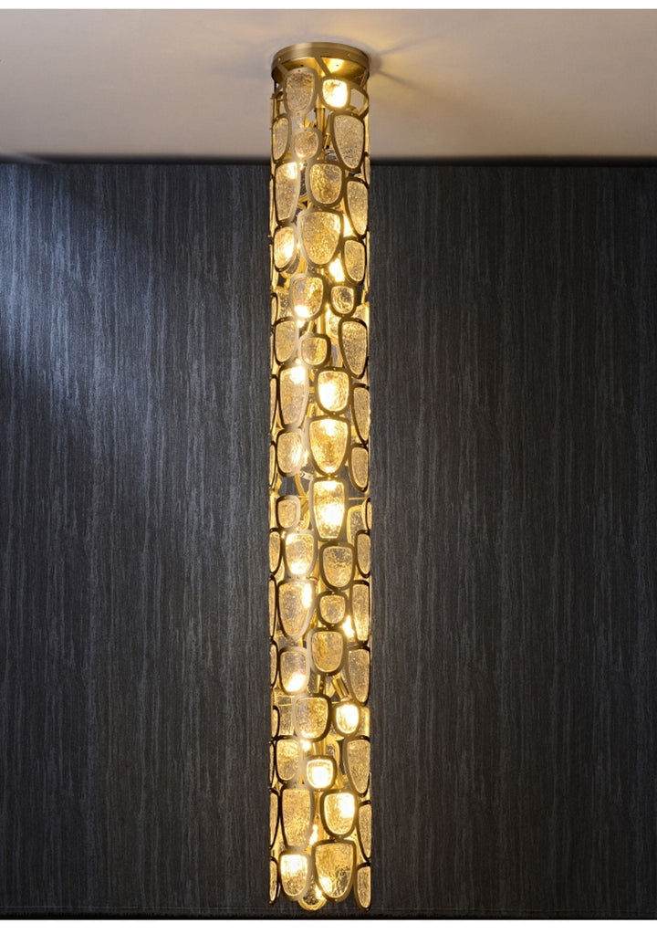 Lampadario Crystal Mosaic Column