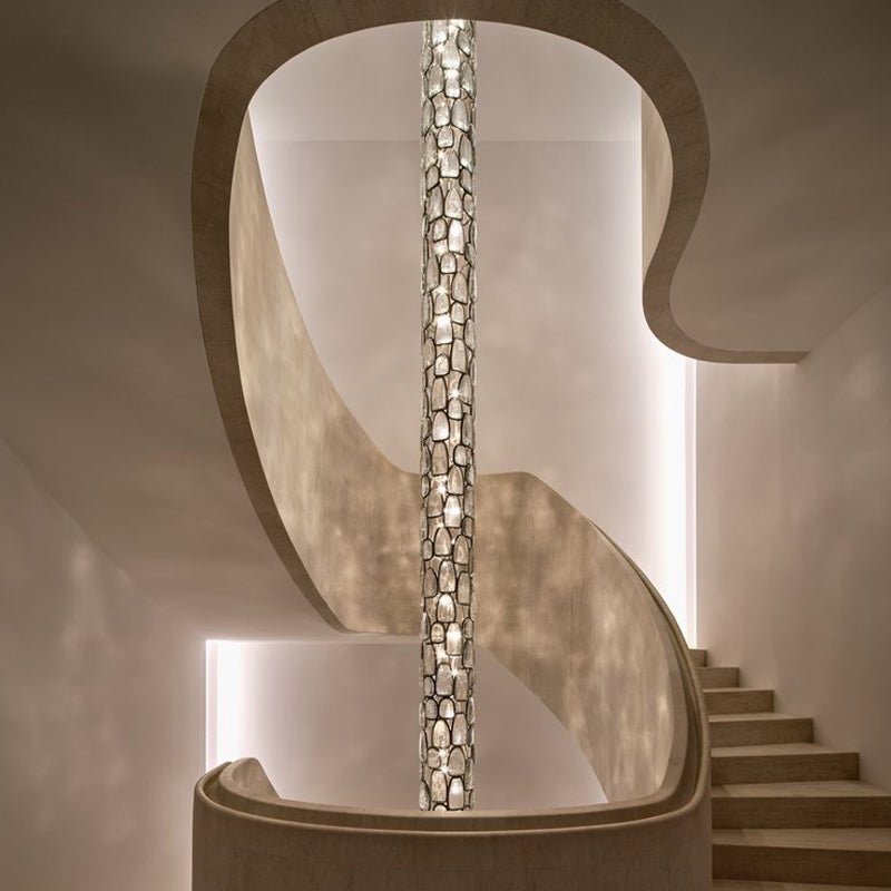 Lampadario Crystal Mosaic Column