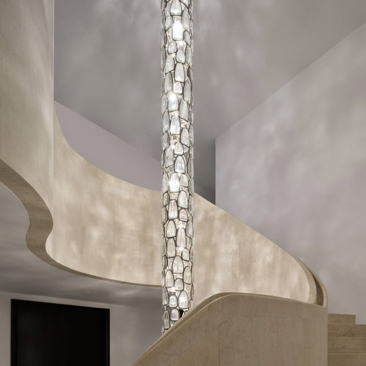 Lampadario Crystal Mosaic Column