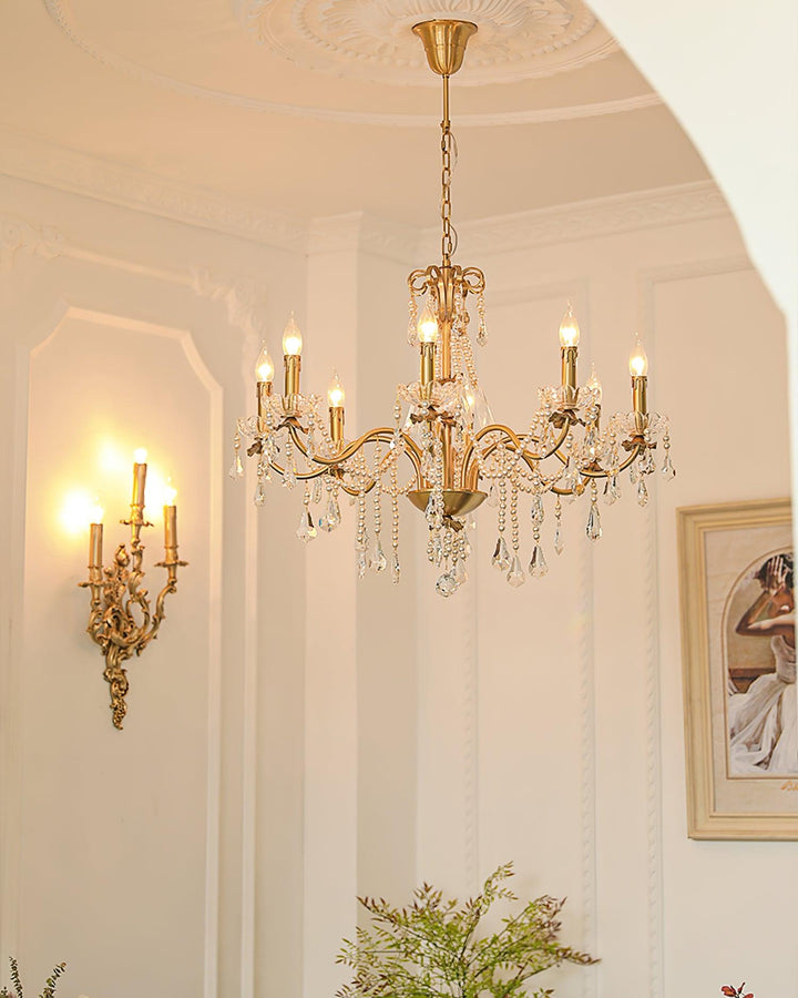 Elyeriel lampadario Cristallo Perla