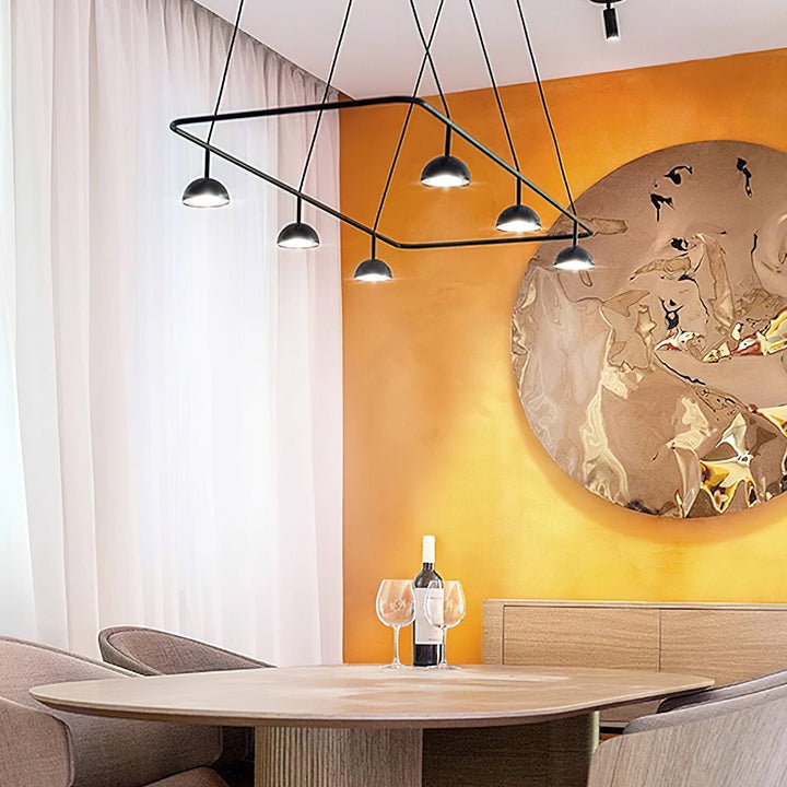 Noraora lampadario LED Sleek