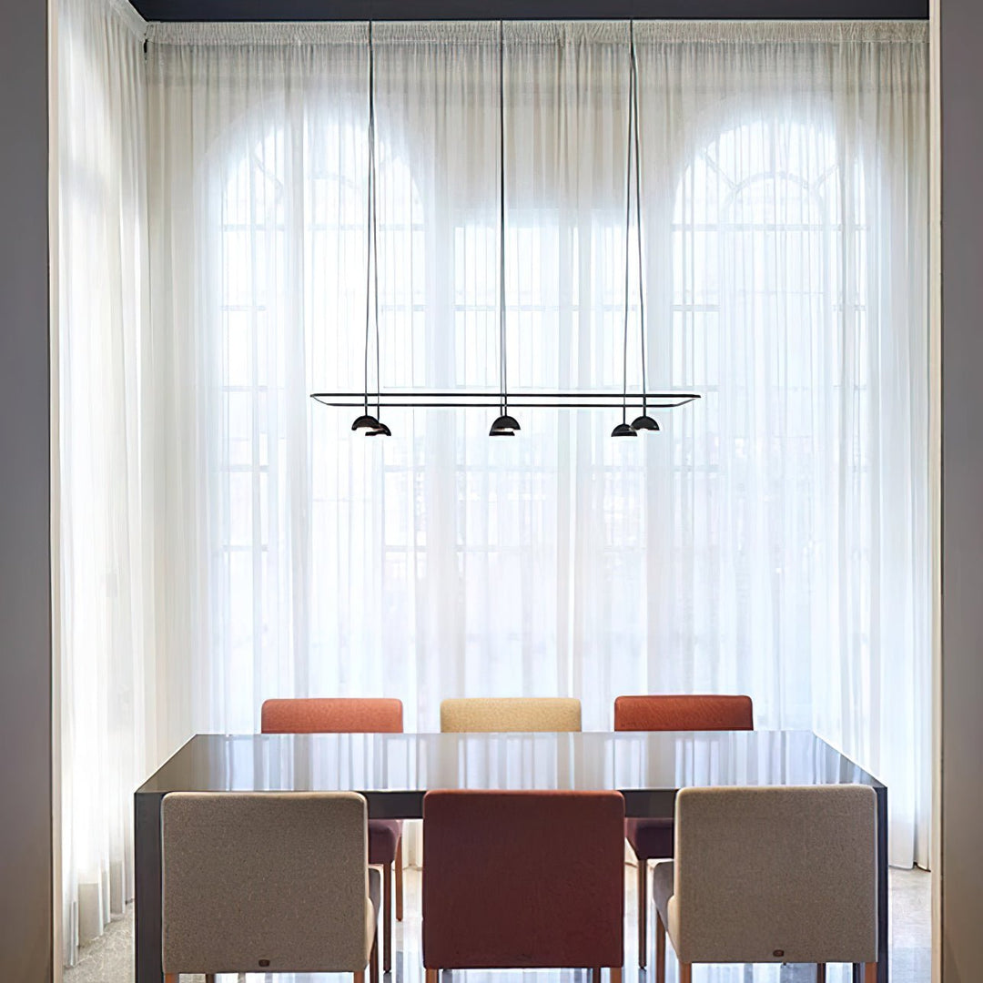 Noraora lampadario LED Sleek