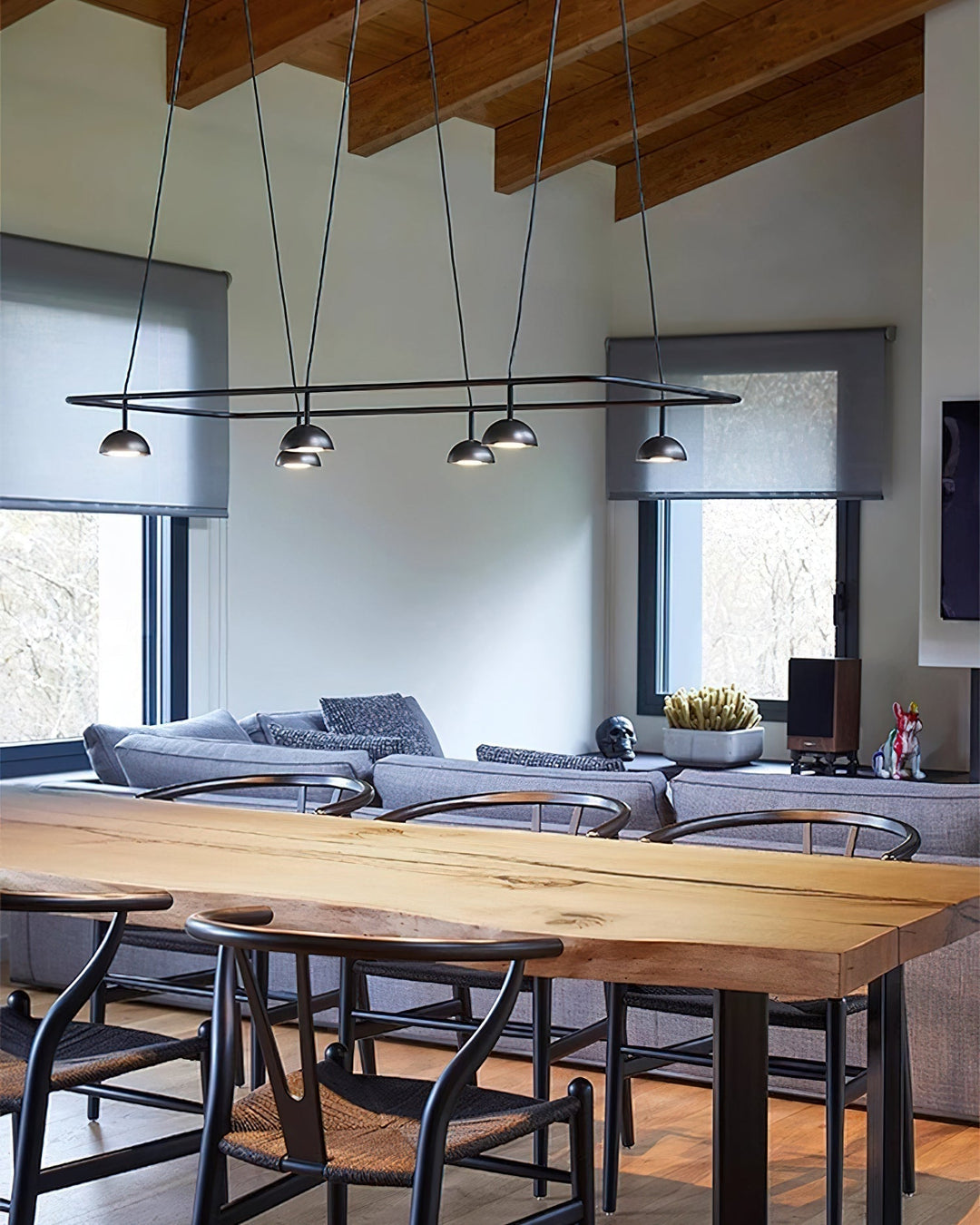 Noraora lampadario LED Sleek
