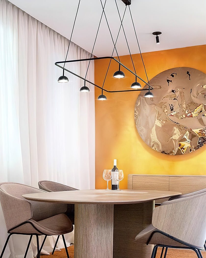 Noraora lampadario LED Sleek