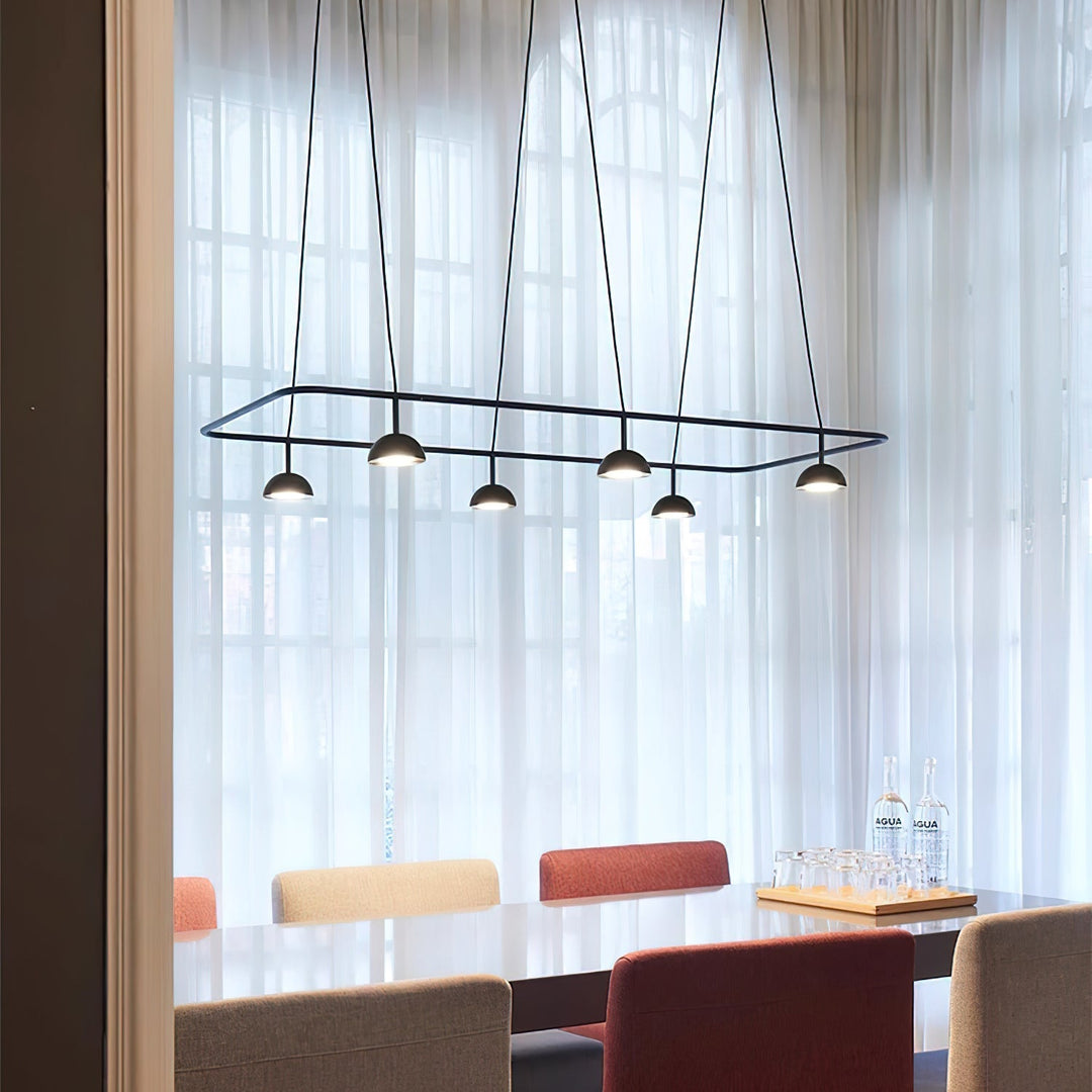 Noraora lampadario LED Sleek