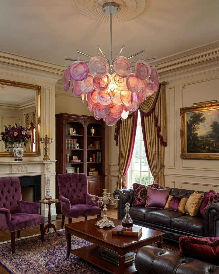 Velalissa lampadario in vetro