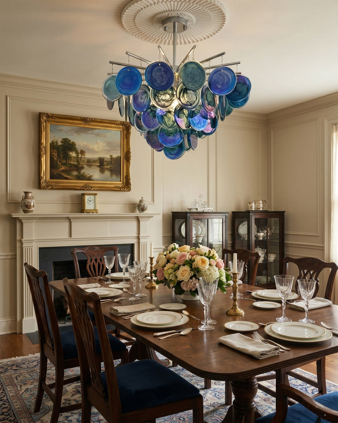 Velalissa lampadario in vetro