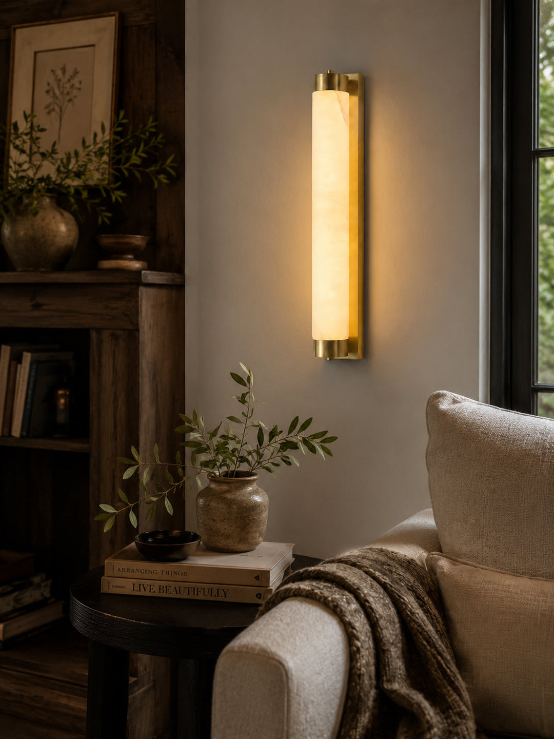 Alvion applique alabastro Applicazione da parete
