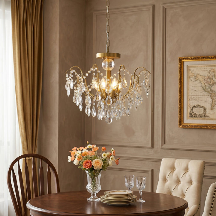 Eveloria lampadario in Cristallo