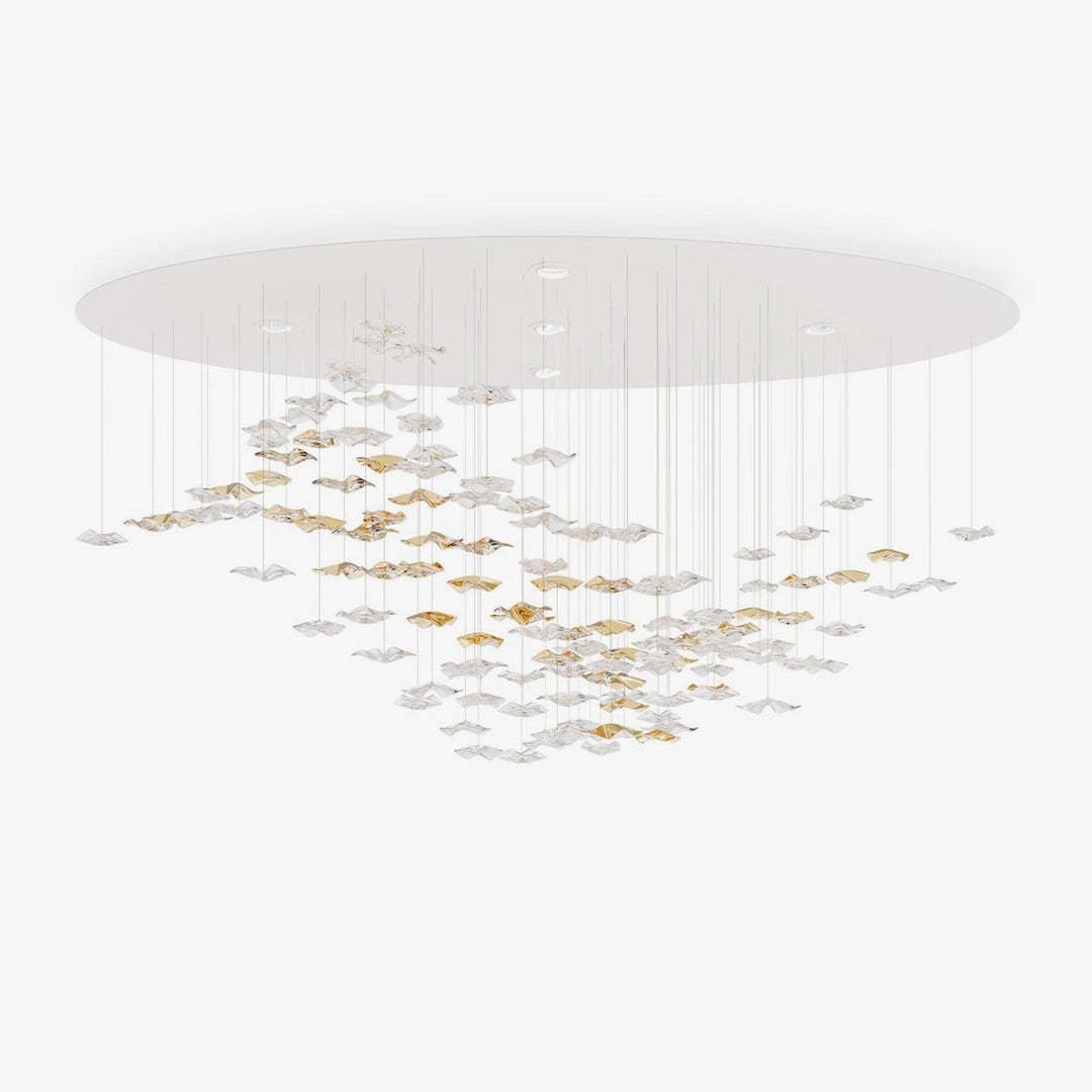 Nephele Crystal Leaf lampadario
