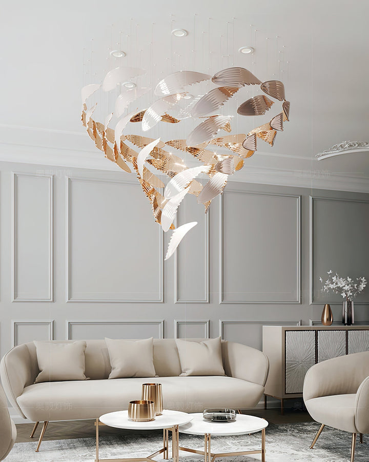 Alvenan lampadario Uccelli