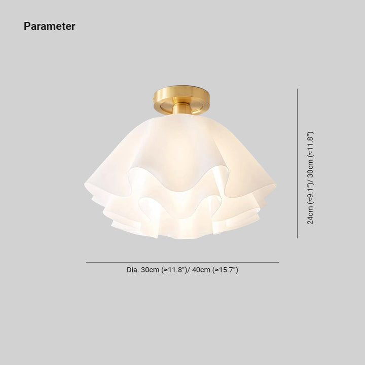 Valentina Lampada da Soffitto a Forma di Fiore