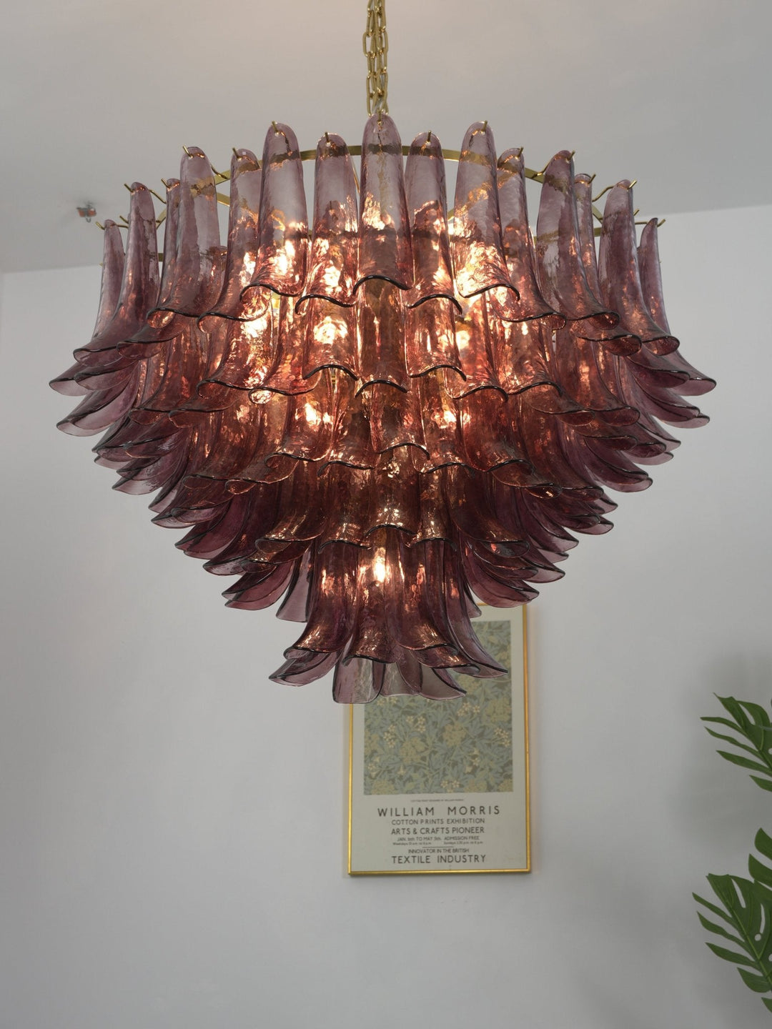 Amethyst Bloom lampadario