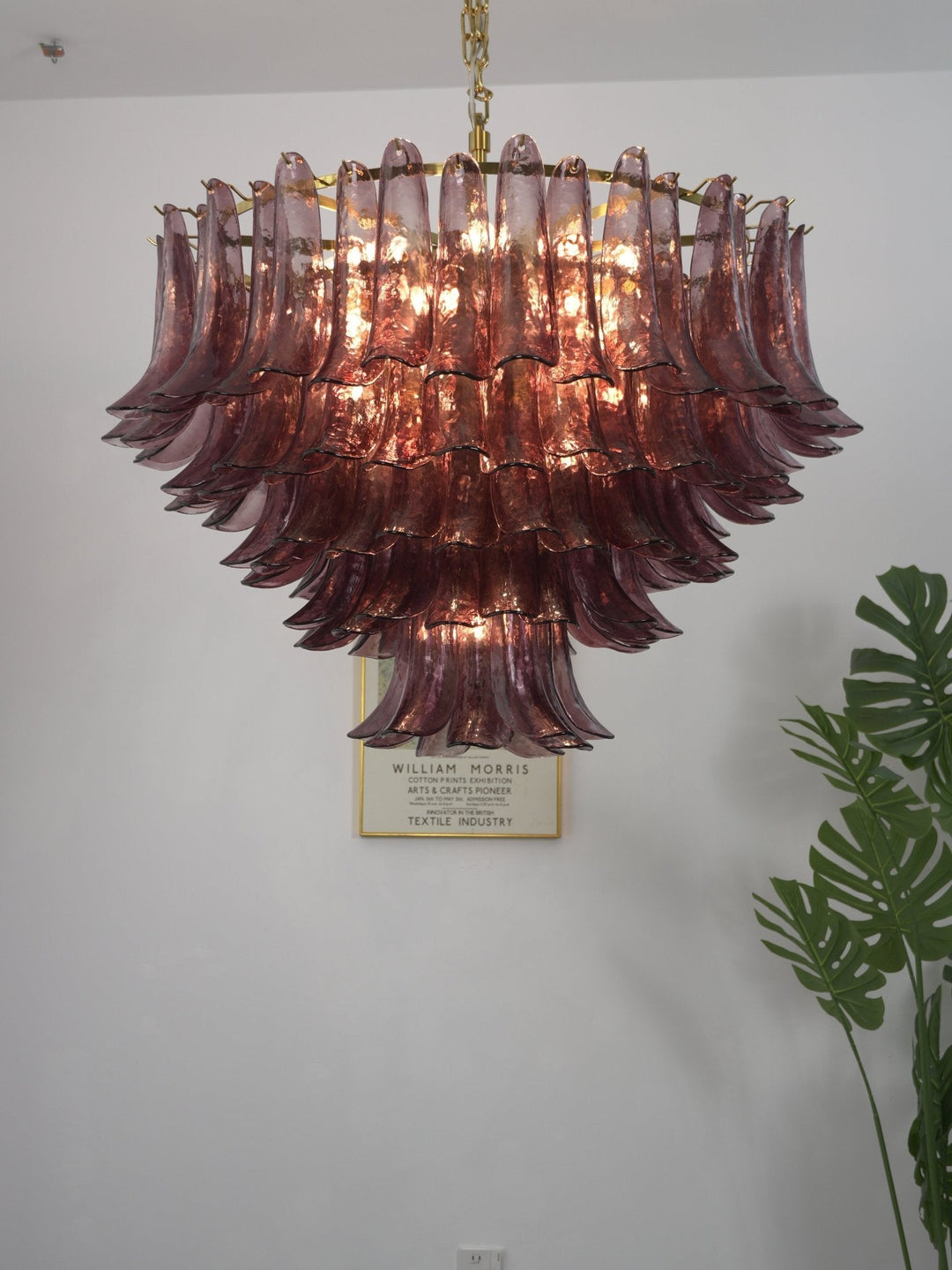 Amethyst Bloom lampadario