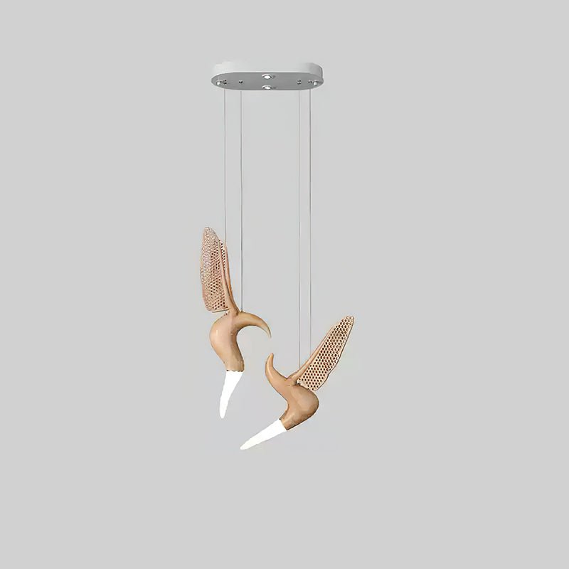 Elsilor lampada a sospensione Avian-Inspired in legno