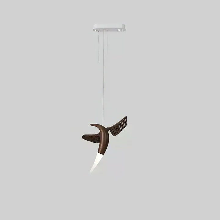 Elsilor lampada a sospensione Avian-Inspired in legno