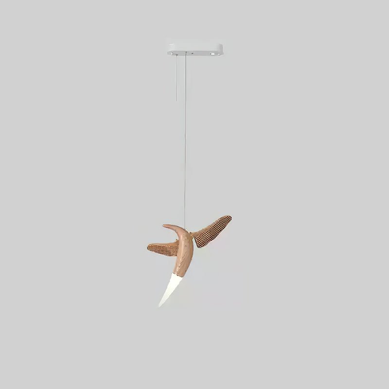 Elsilor lampada a sospensione Avian-Inspired in legno