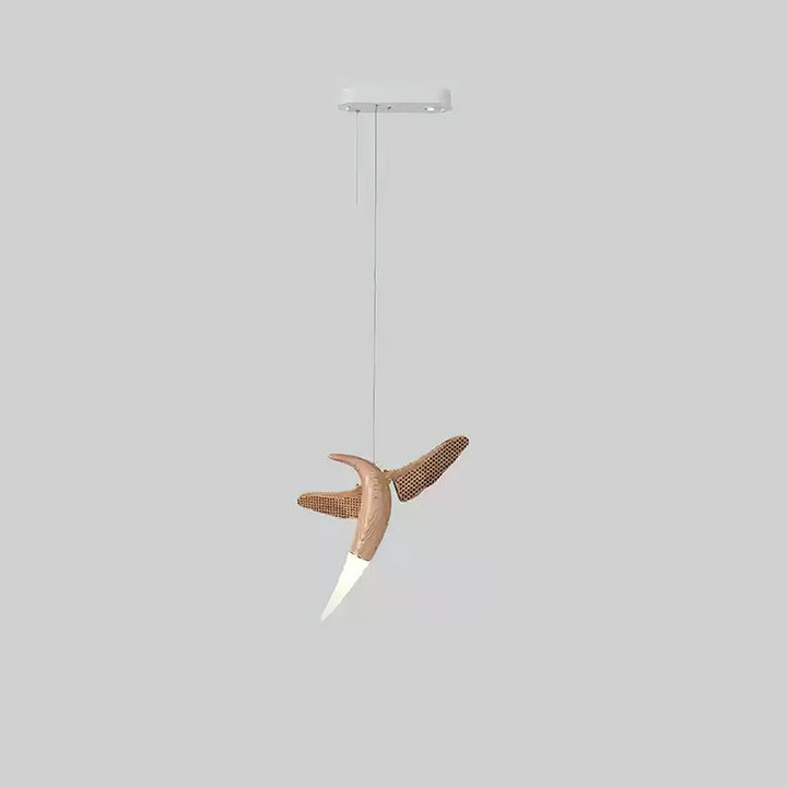 Elsilor lampada a sospensione Avian-Inspired in legno