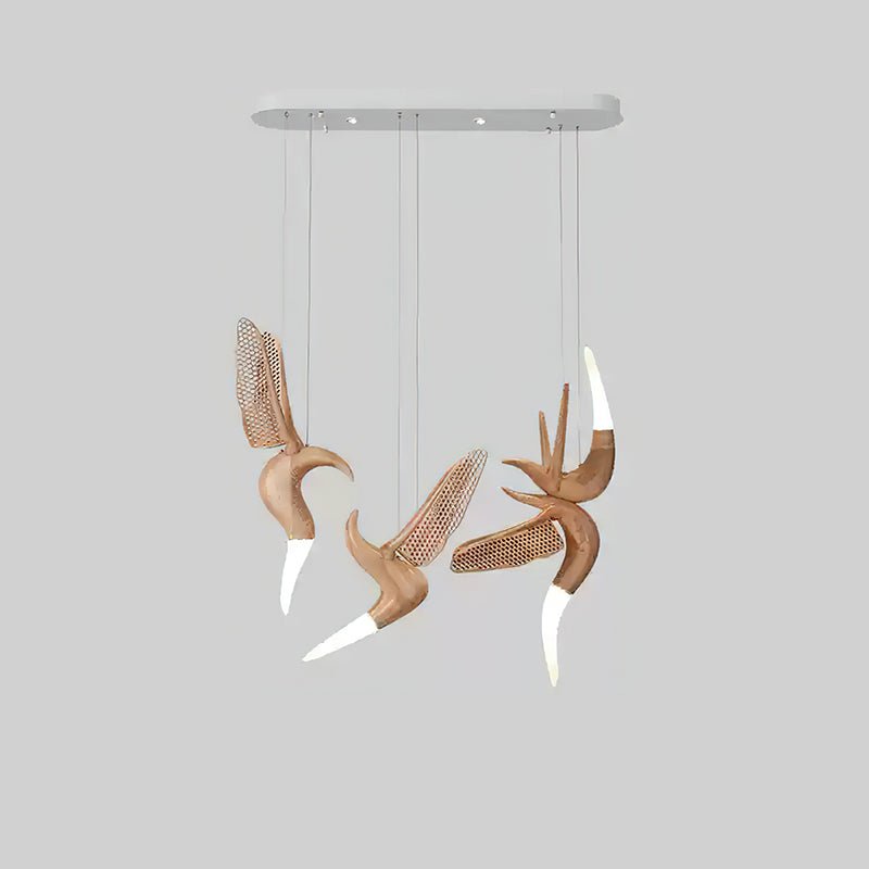 Elsilor lampada a sospensione Avian-Inspired in legno