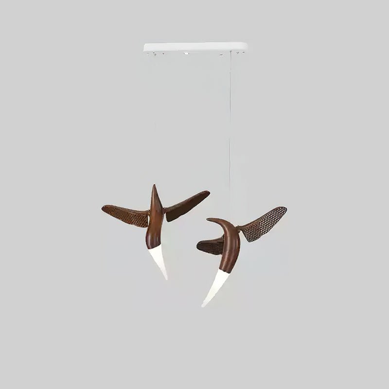 Elsilor lampada a sospensione Avian-Inspired in legno
