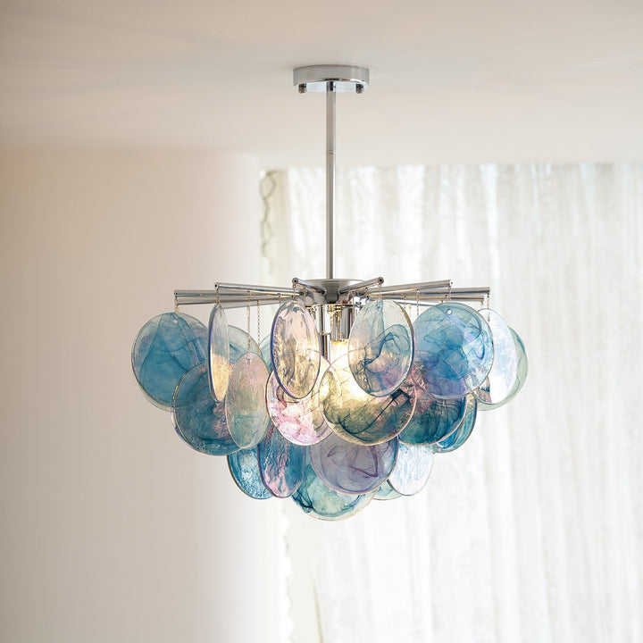 Velalissa lampadario in vetro
