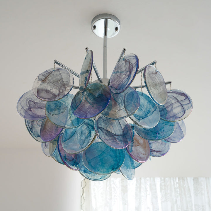 Velalissa lampadario in vetro