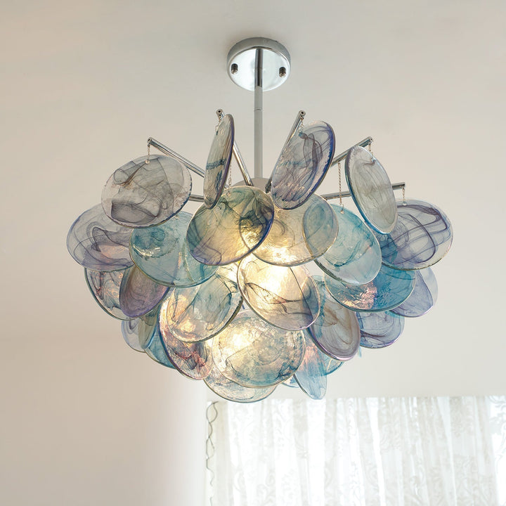 Velalissa lampadario in vetro