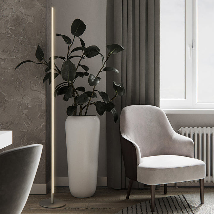 Arisha Minimalista Moderna LED Lampada da Terra Lineare