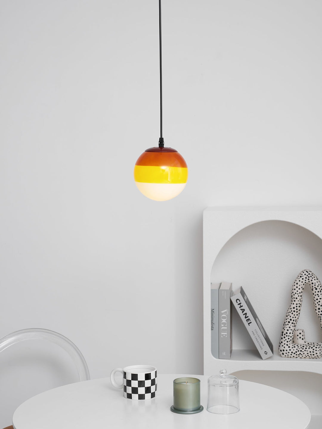 Chromia Orb grappolo lampada a sospensione a globo