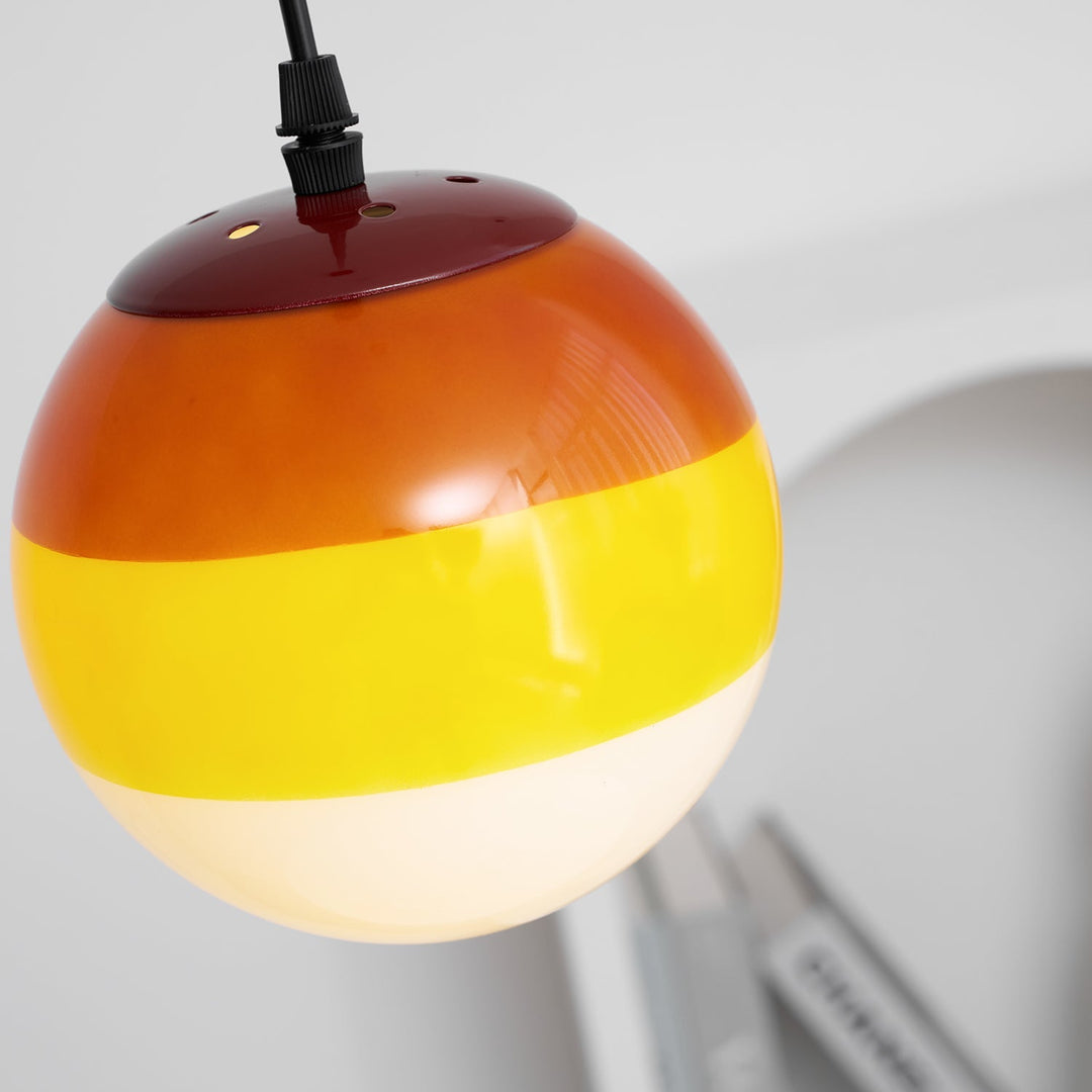 Chromia Orb grappolo lampada a sospensione a globo
