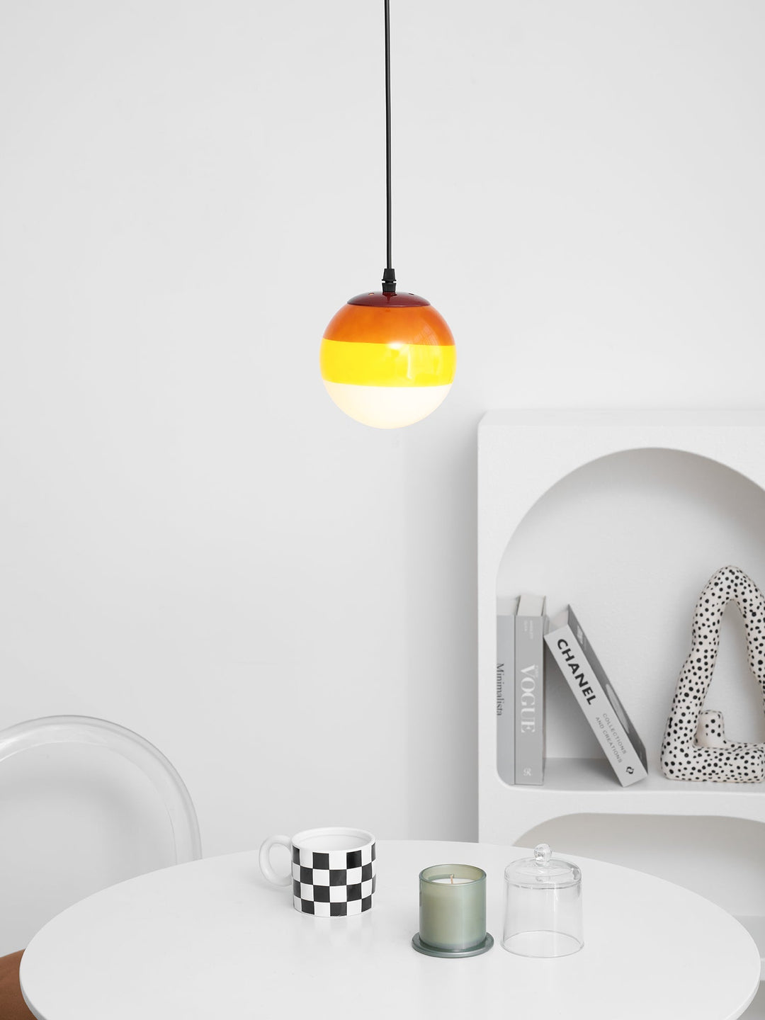 Chromia Orb grappolo lampada a sospensione a globo
