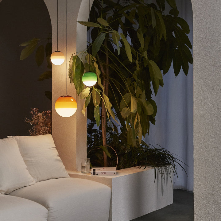 Chromia Orb grappolo lampada a sospensione a globo