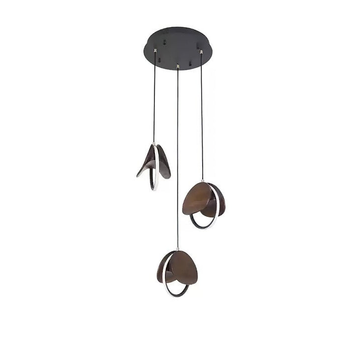 Avvelen lampada a sospensione in legno geometrico